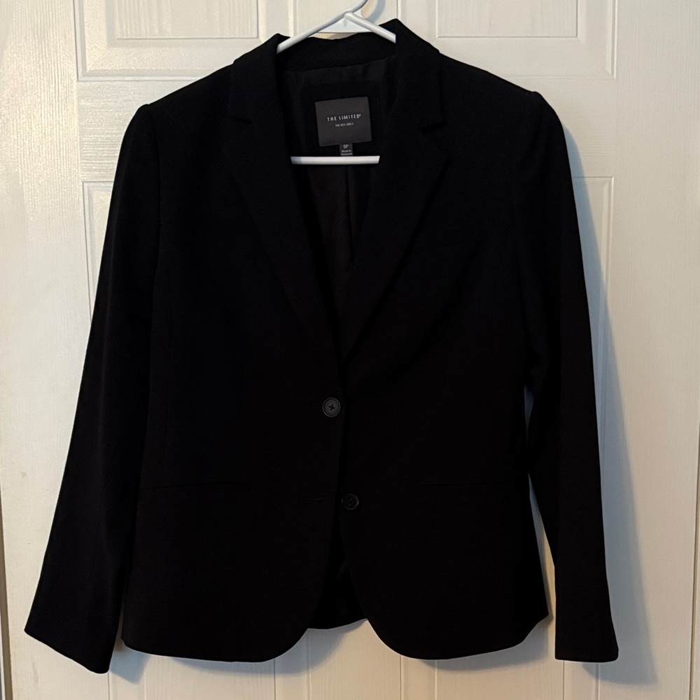 The Limited Classic Black Blazer
